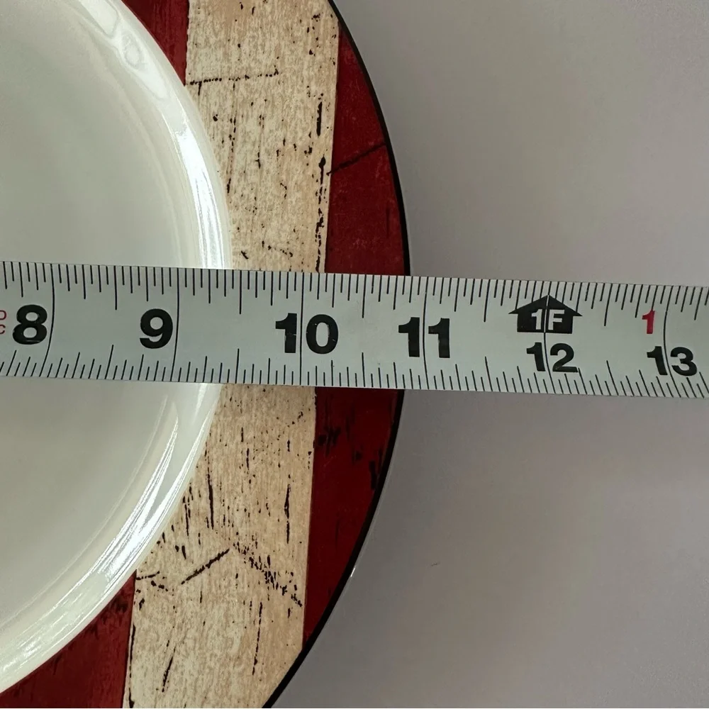 Colonial Warren Kimble Sacura Flag/Stars Striped Dinner Plate Replacement